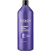 Redken Blondage Purple Shampoo For Blonde, Bleached or Highlighted Hair - Neutralizes Brassy Tones With Salicylic Acid, Color Depositing