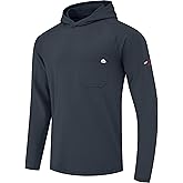 WORKWEYA FR Hooded Shirts 6OZ Lightweight FR Shirts for Men Thumb Hole Stretch NFPA2112 CAT2 Flame Resistant Hoodies