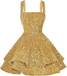 vintys Sparkly Short Prom Dresses for Teens