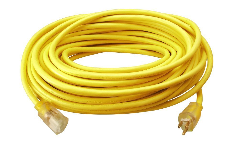 landscaping services Southwire 02589SW 100 Ft Outdoor Extension Cord 12/3 AMERICAN MADE SJTW