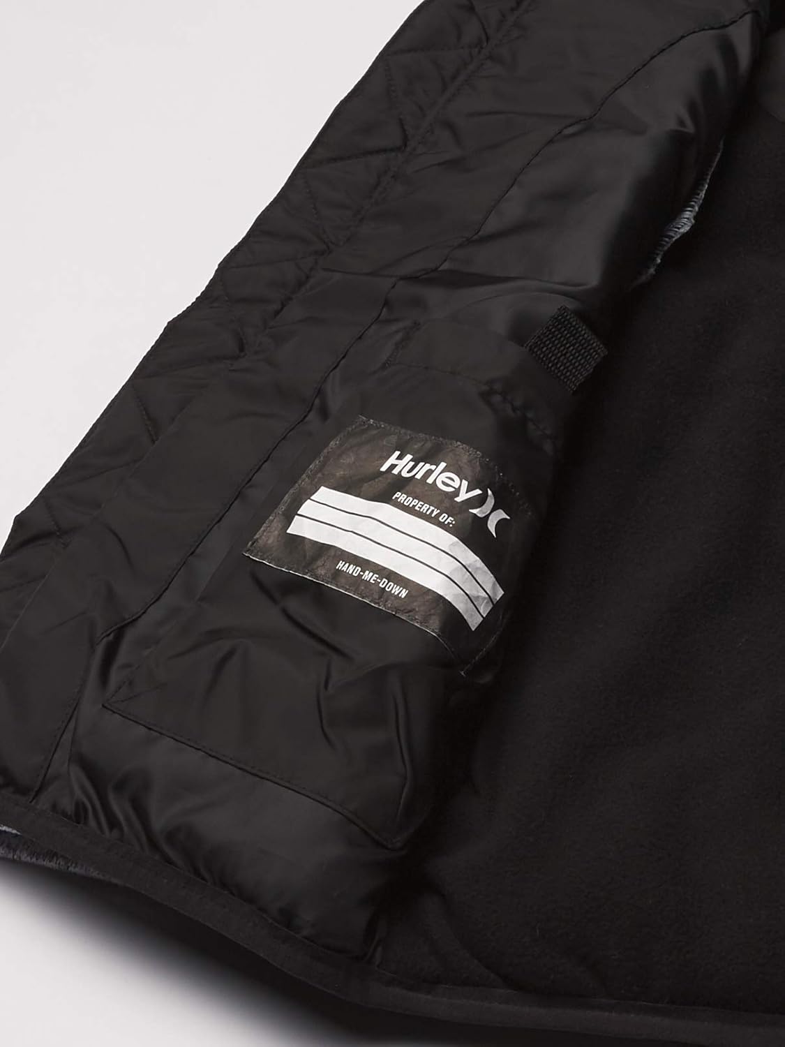Hurley boys 2fer Puffer Jacket: Clothing