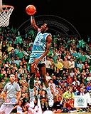 Michael Jordan University of North Carolina Tar Heels 1981 Action Photo 8 x 10in