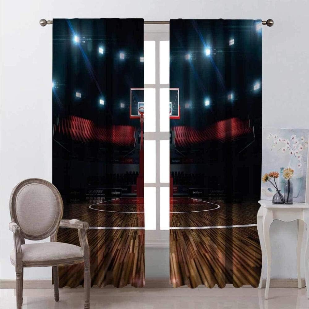 GGDPSJT Cortina opaca fibra de poliéster 400x280cm Arena deportes