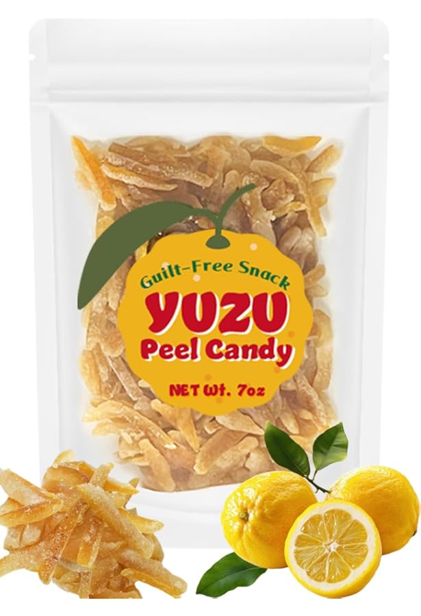 Amazon.com: Candied Yuzu Citrus Slices 3.00oz (85g), Authentic