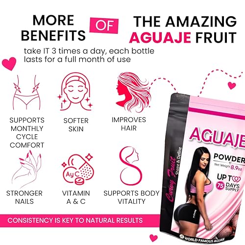 Original Aguaje CurvyFruit Powder for Bigger Butt, Breast and HIPS