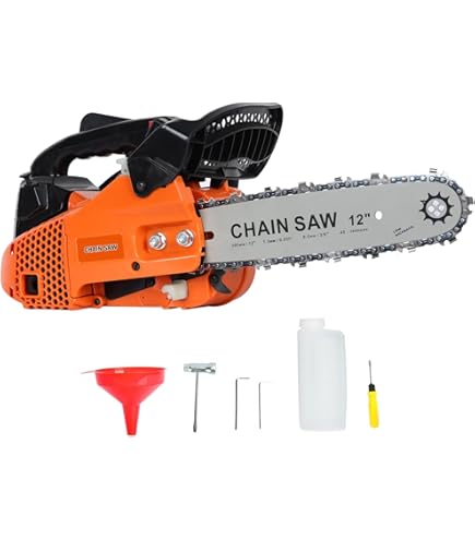 NEO-TEC 12'' Top Handle Gas Chainsaw,2-Stroke 25.4cc Portable