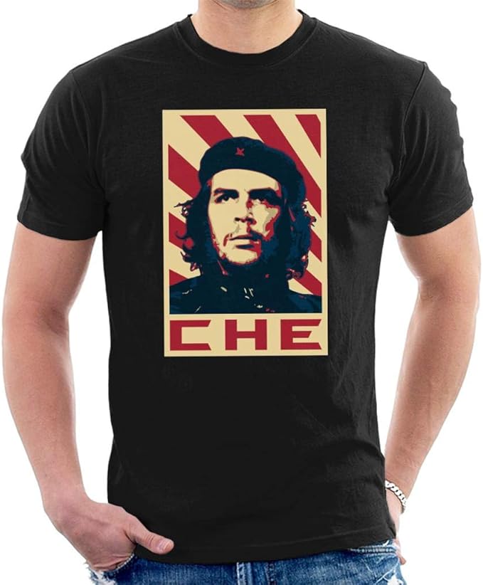 Che Guevara Retro Propaganda Men S T Shirt Amazon De Bekleidung