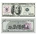 AL'IVER Copy MONEY $10000 PROP MONEY FAKE MONEY Realistic Double Sided Money Stack 100 $100 Bills FULL PRINT