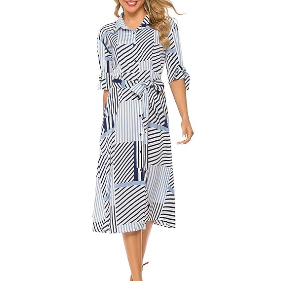 cotton midi dresses for summer
