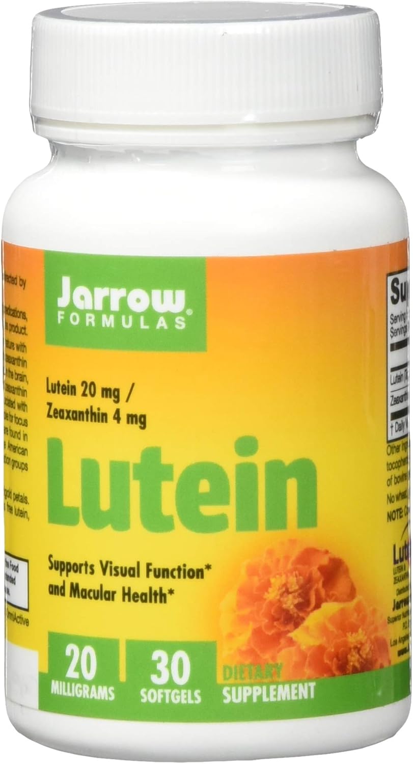 Jarrow Formulas Lutein 20 Mg, 30 Gels (MultiPack), 200 g BigaMart