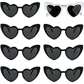 Loanzeg 12 Pairs Bachelorette Party Sunglasses Heart Shaped Sunglasses Party Decorations Bridesmaid Proposal Gifts Women