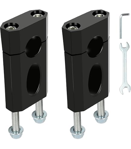 45770 POWERMADD Narrow Pivot Riser 7" W/Bolts & Clamps