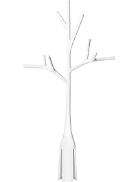 Boon Twig Grass and Lawn Drying Rack Accessory, White,Twig White