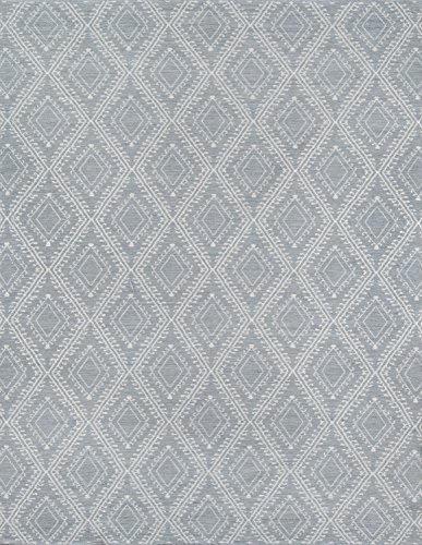 Erin Gates by Momeni Easton Pleasant Grey Hand Woven Indoor Outdoor Area Rug 2' X 3'