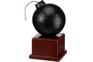 Nosiny 5.5 Inch Bomb Trophy Army Bomb Awards Funny Trophy for Employee Workers Adults Teens Office Party Decorations