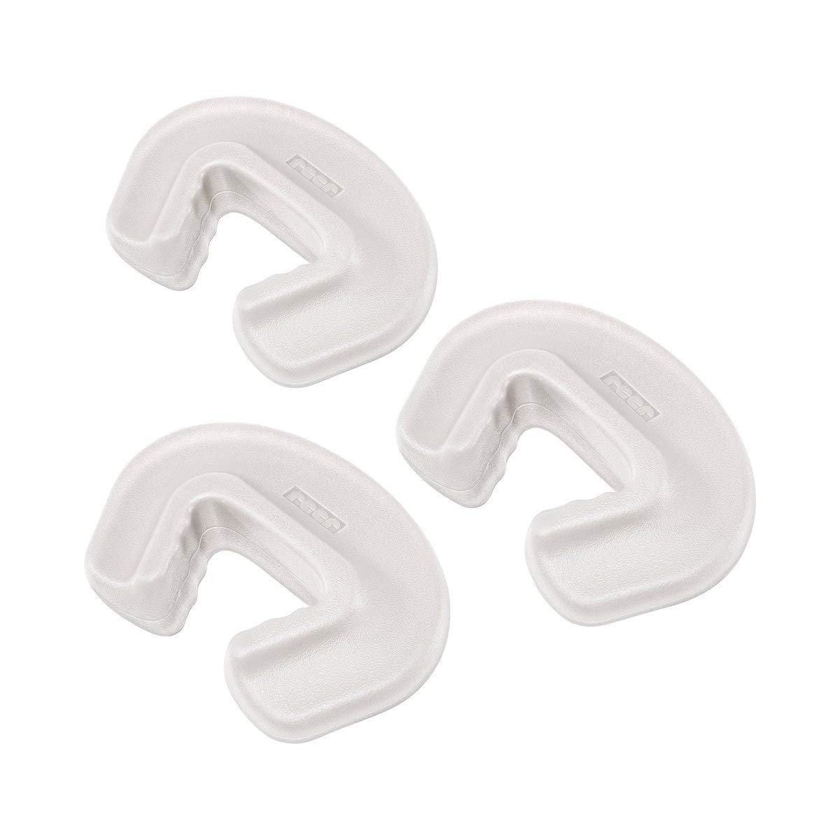 reer Value Pack of 3 Finger Clamp Protectors for Doors Door Stoppers from Swabian Child Safety Experts Transparent