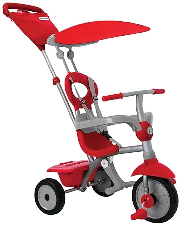 smarTrike 618-0011 Zip Plus-Stabiles 3 in 1 Touch Steering Dreirad ALS Vollmetallkonstruktion