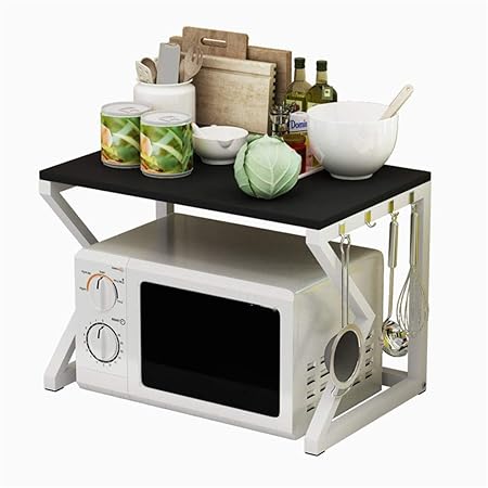 Estante de Horno para microondas 2 niveles Soporte de microondas ...
