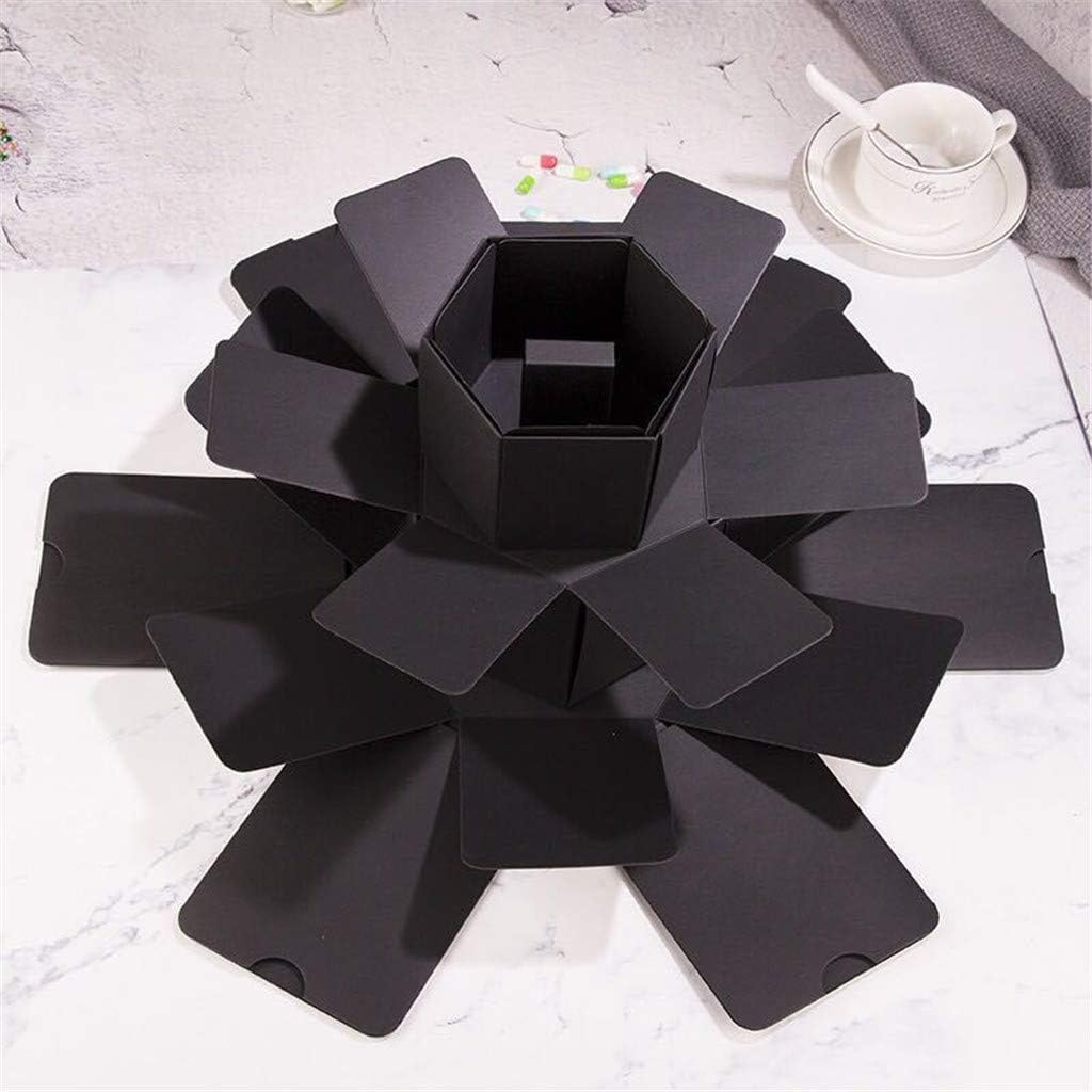 DFVVR Hexagonal Love Album Album Albums are Designed for Birthday Sanniversaries Weddings,Easy to Fold