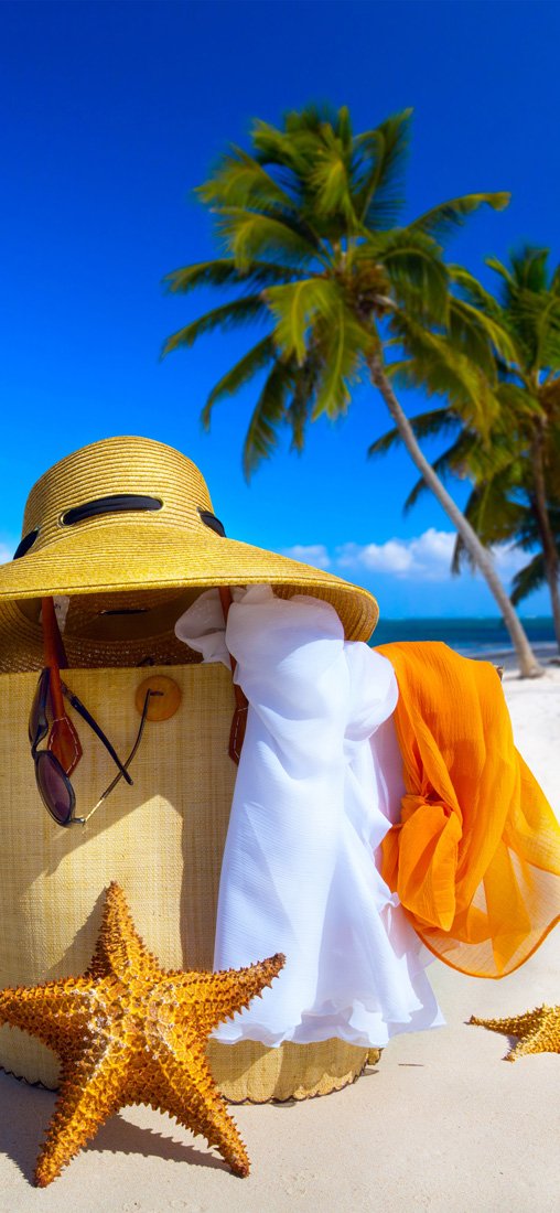 PeelitStickit, Paradise Vacations Wall Murals, ID-023, vinyl