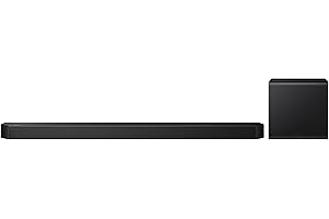 SAMSUNG HW-Q800F/ZC 5.1.2 ch Soundbar, Wireless Subwoofer, Dolby Atmos, Q-Symphony, Wireless TV Connection, HDMI 2.1, eARC, W