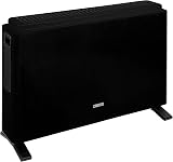Zanussi 2000W Electric Convector Heater Freestanding Black 3 Heat Settings view 8