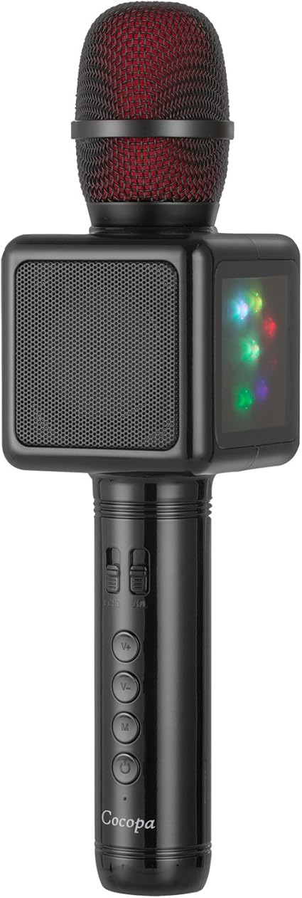 handheld microphone with built in speaker