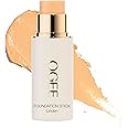 Ogee Sculpted Complexion Foundation Stick (Linden 1.25N/1.75N - Light Beige, Neutral Undertones) Full Coverage Foundation Makeup - Instantly Balance & Even Complexion - 70% Organic Ingredients