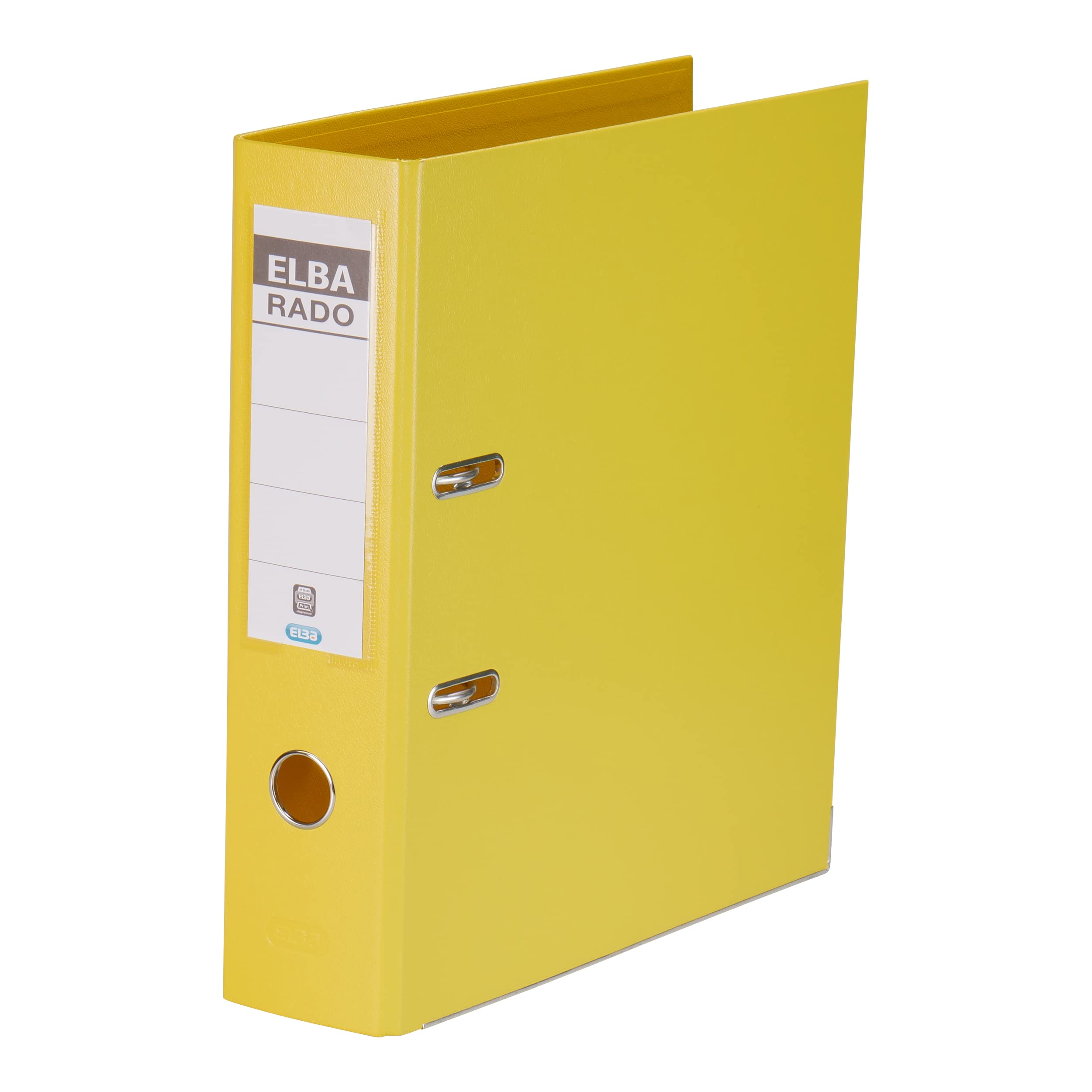 Elba “Rado Plast” Ring Binders A4 PVC A4, Wide (1 Item) breit (1 Stück) Yellow