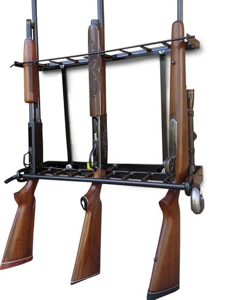 9 Locking Gun Rack for Wall & Floor Mount, Secure Gun Storage Solutions ...