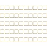 Shapenty Brass Square Hollow Frame Pendant Charms Open Bezel Frames Linking Ring Connectors Beading Hoop Earrings for Necklace Bracelet Jewelry Making Resin Craft, 50PCS (14mm, KC Gold)