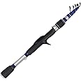 KastKing Compass Telescopic Fishing Rods and Combo, Sensitive Graphite Composite Blank, Easy to Travel, Packs to Just 17" in Length, Stainless Guides and Ceramic Rings, Combos w/ 4+1BB Spinning Reel