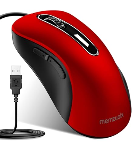 美品　MouseComputer Amazon.com: memzuoix 2.4G LED Wireless Mouse + USB Wired Mouse for