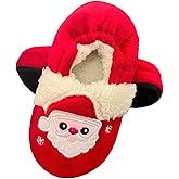 Tirzrro Little Kids/Girls Soft Warm Slippers Toddler Indoor Cute Slip-on Shoes