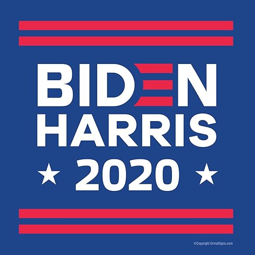 Amazon Com Biden 2020 Biden Bumper Sticker 4 Inch Joe Biden Bumper Sticker 2020 Car Sticker 2 Pack Biden Harris 2020 Car Decal Kitchen Dining