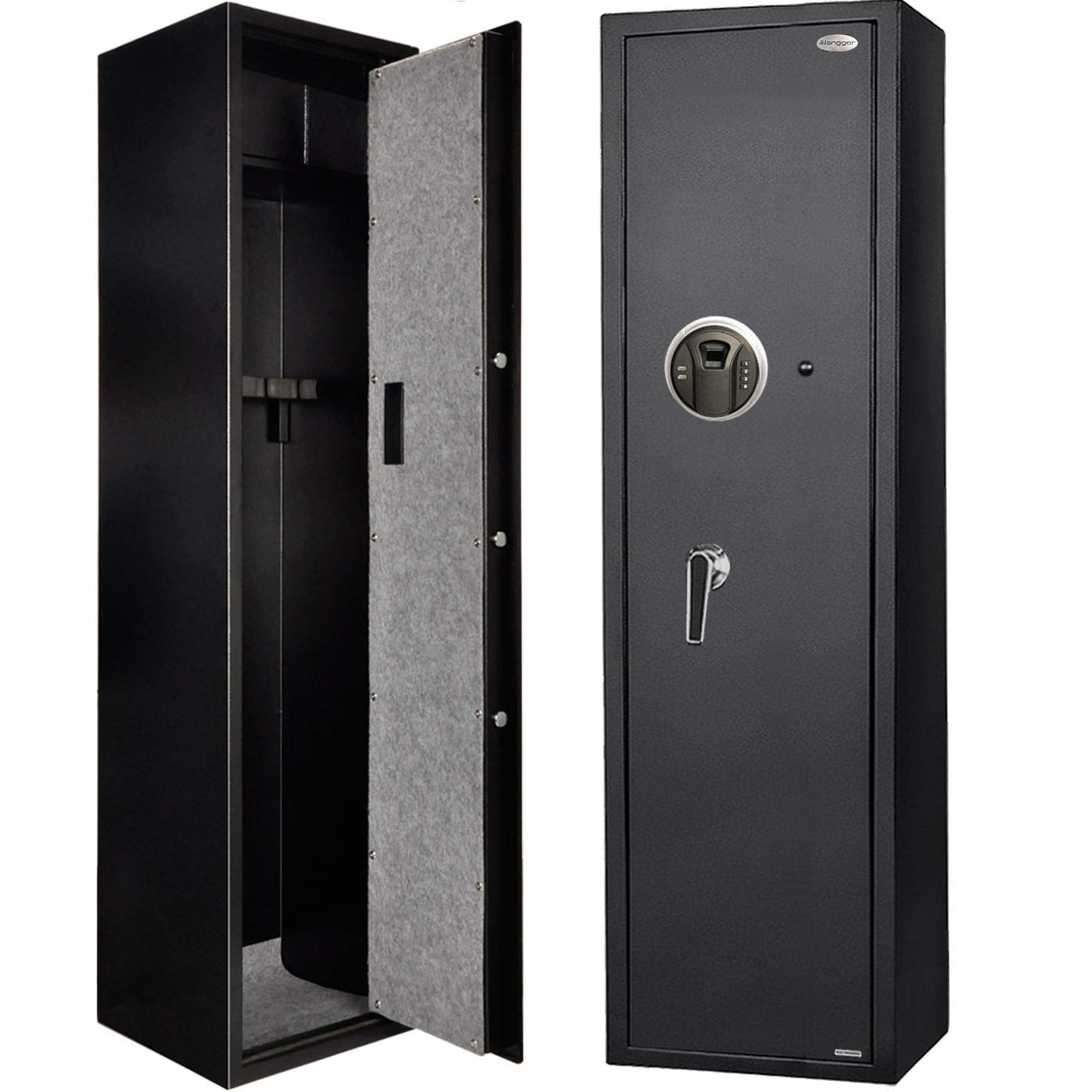 Biometric Rifle Gun Safe, Shotgun Quick Access, 4Gun Large Fingerprint