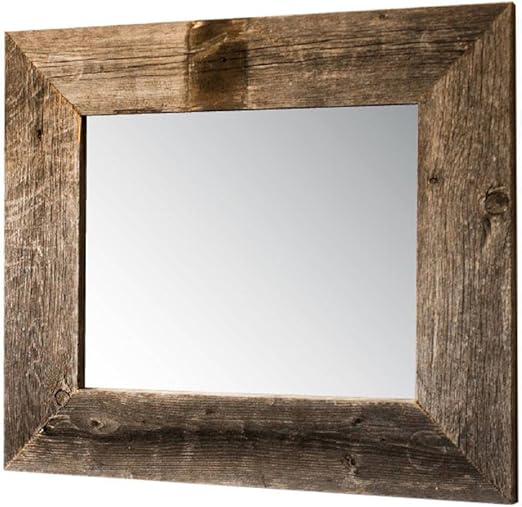 Amazon Com Drakestone Designs Mirror With Barnwood Frame Wall