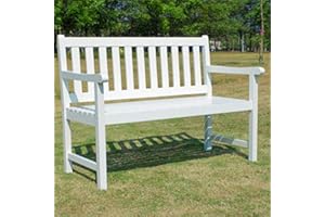 International Caravan Highland 49-inch Indoor/Outdoor Bench