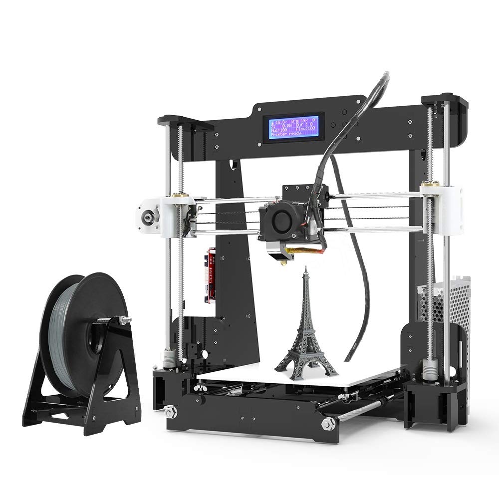 A8 3D Desktop Acrylic LCD Screen Printer Prusa i3 DIY