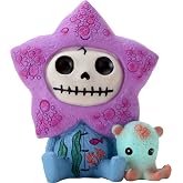 Furrybones Hoshi Signature Skeleton in Starfish Costume with an Octopus