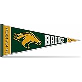 Rico Industries NCAA Cal Poly Pomona Broncos 12" x 30" Felt Wall Décor Pennant - Great for Home/Bed Room/Man Cave Décor