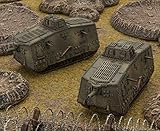 Flames of War Model - A7V Tank - 1:100 Scale - GGBX01 - New