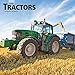 Tractors 2020 12 x 12 Inch Monthly Square Wall Calendar, Farm Rural Country by