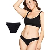 Subset Women's Organic Cotton Low-Rise Bikini, All-Day Comfort, Breathable, Natural Knickey Underwear for All