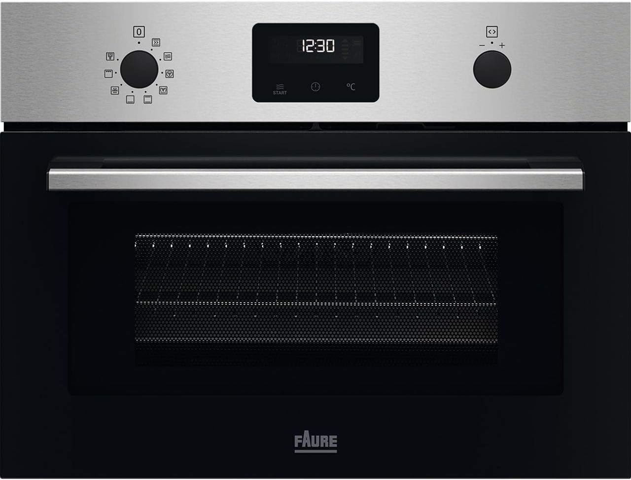 Zanussi ZVENM6X1 Built In Compact Electric Single Oven with Microwave