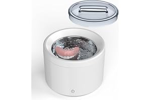 LEVOZON Ultrasonic Retainer Cleaner, 48 kHz Professional Dentures Cleaner, Retainer Cleaner Machine for Dentures, Aligner, Braces, Mouth Guard