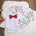 HOTONE Newborn Baby Girl Boy Snowflake Coat+Romper Playsuit Christmas Outfits Clothes (12-18 Months, White)