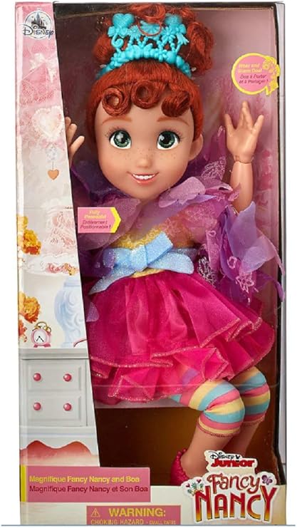 fancy nancy doll with boa