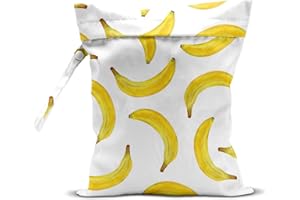 zcyxuuw Wet Bag, Wet Dry Bag, Wet Bag for Swimsuit, Travel, Beach, Pool, Diapers, Dirty Yoga Gym Clothes, Toiletries, Makeup Bag, Waterproof Reusable Beach Bag Ocean Starfish Shell D閏or, 2 Pcs Set.