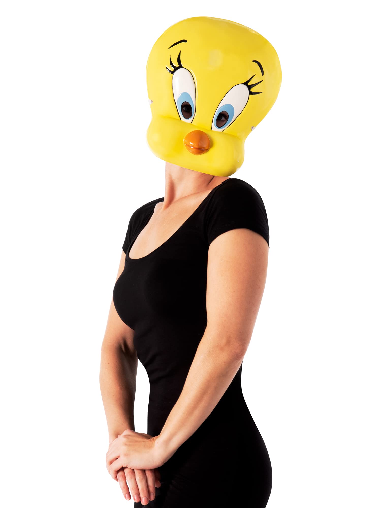 Rubies Official Warner Bros Space Jam 2 Tweety Bird Mask, Cartoon Costume Accessory Adults
